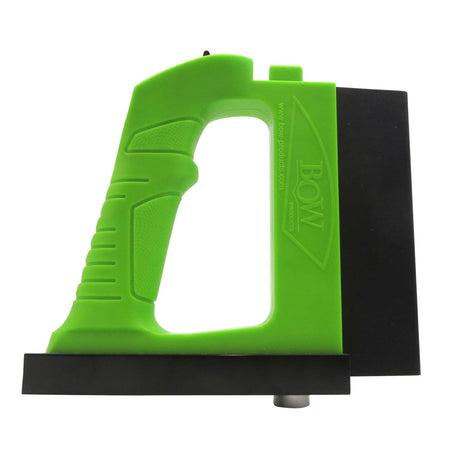 BOW Products GuidePRO Featherboard for Bandsaws in action, ensuring precise cuts with innovative design
