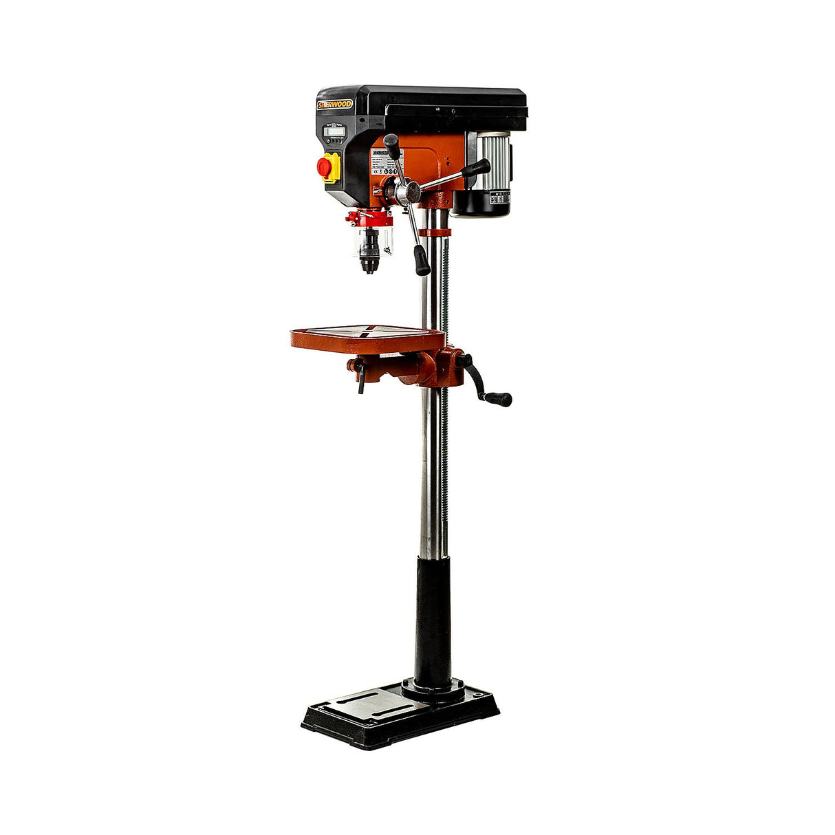 Sherwood Variable Speed Pedestal Drill Press 750W with Keyless Chuck in Australian woodworking tools store