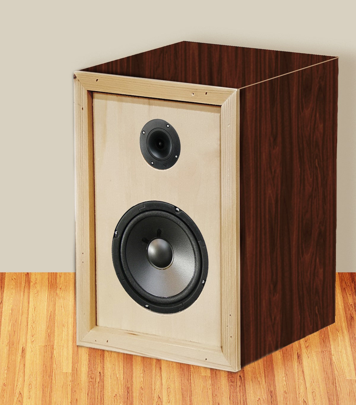 Milescraft SmallCircleCompass Circle Guide Kit on wood - showcasing compatible TurnLock™ base plate for easy circle-cutting