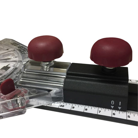 Milescraft SmallCircleCompass Circle Guide Kit cutting small circles with TurnLock™ base plate