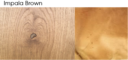 Whittle Waxes Evolution Colour Stain in Impala Brown on wood surface