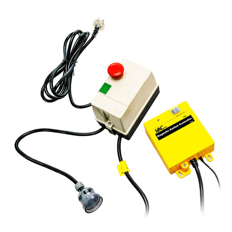 Pre-wired iVAC MSC Pro & Magnetic NVR Switch Combo for automated dust control system