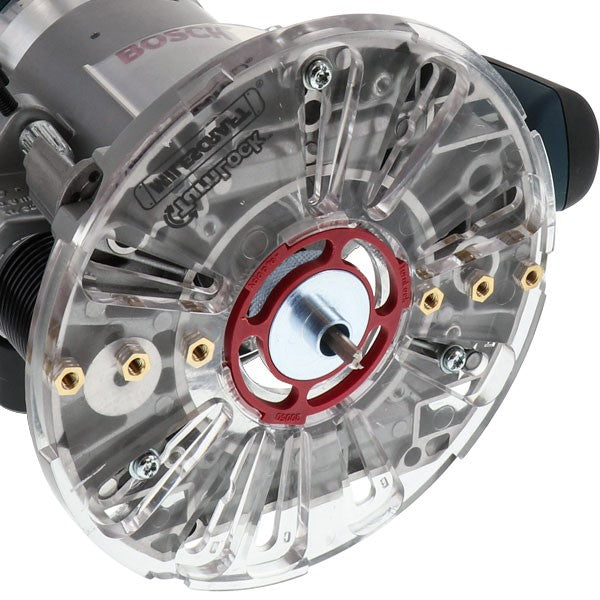 Milescraft Imperial Metal Bushing Set with seven carbon steel one-piece bushings, two locknuts, and one top hat adaptor