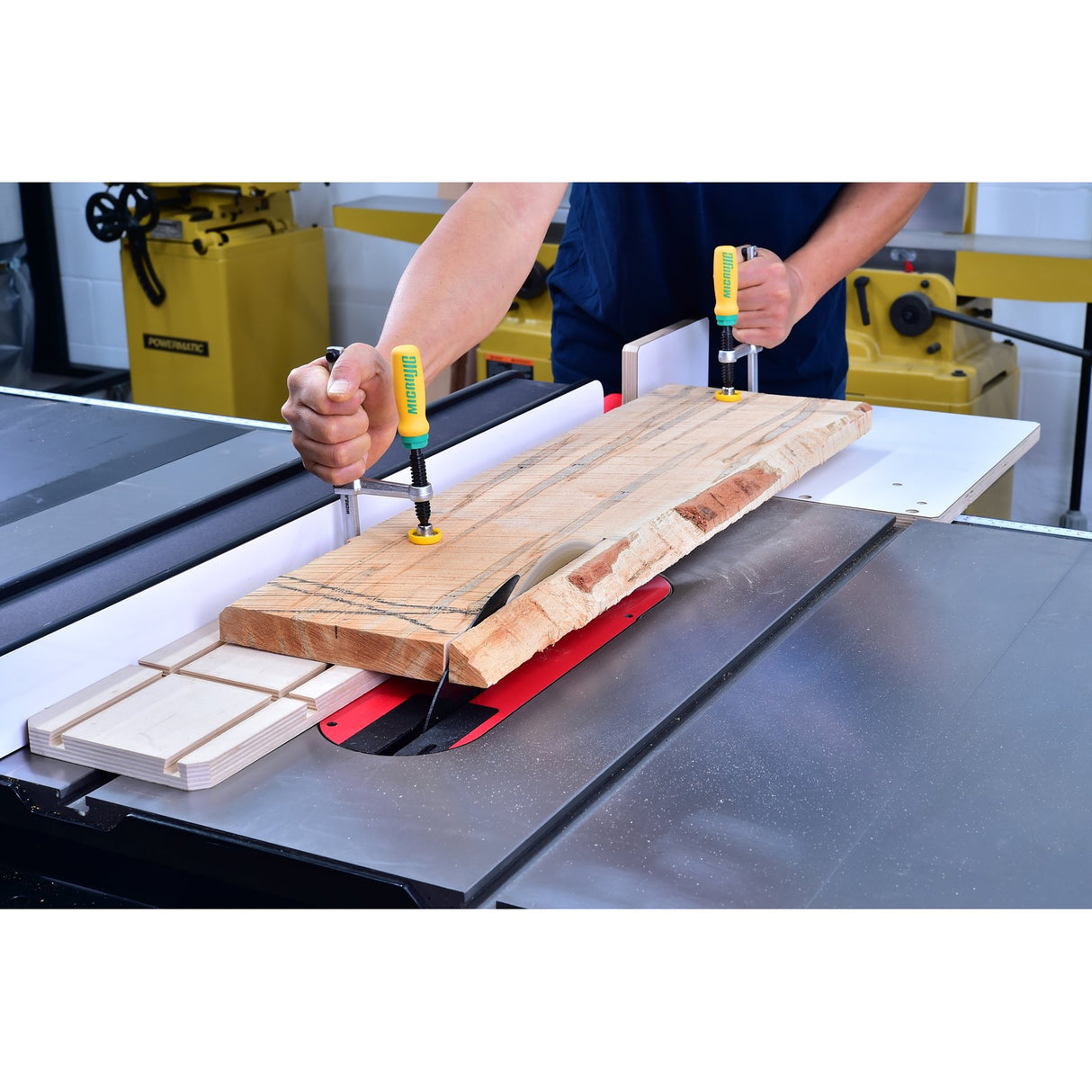 MatchFit Dovetail Track Clamp Pro Set with Router Bit for versatile jigs and fixtures