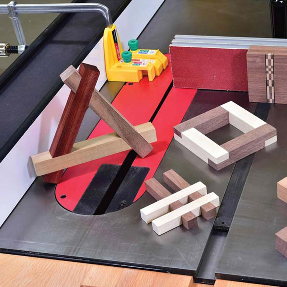 MicroJig MatchFit Dado Stop for precise dado cuts on table saws