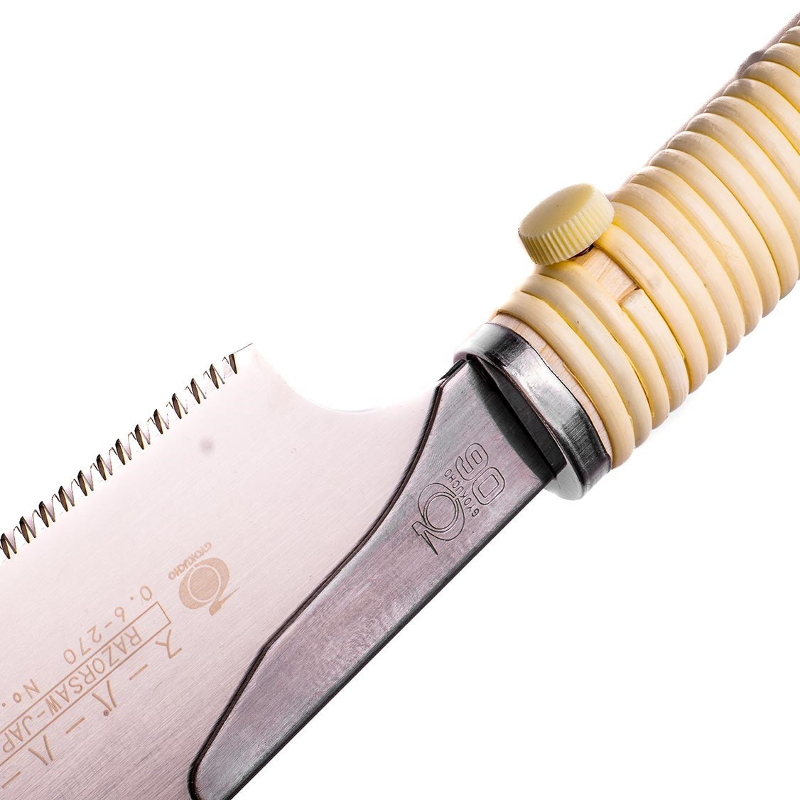 Razorsaw Crosscut Kataba Japanese Saw blade with 15TPI, 270mm length, ideal for cabinet work