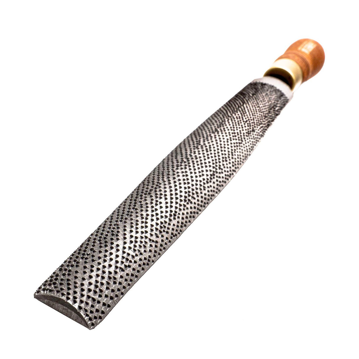 Narex Hand Stitched Cabinet Rasp Half Round Coarse 250mm - High-quality Australian woodworking tool with hand-stitched teeth for efficient cutting