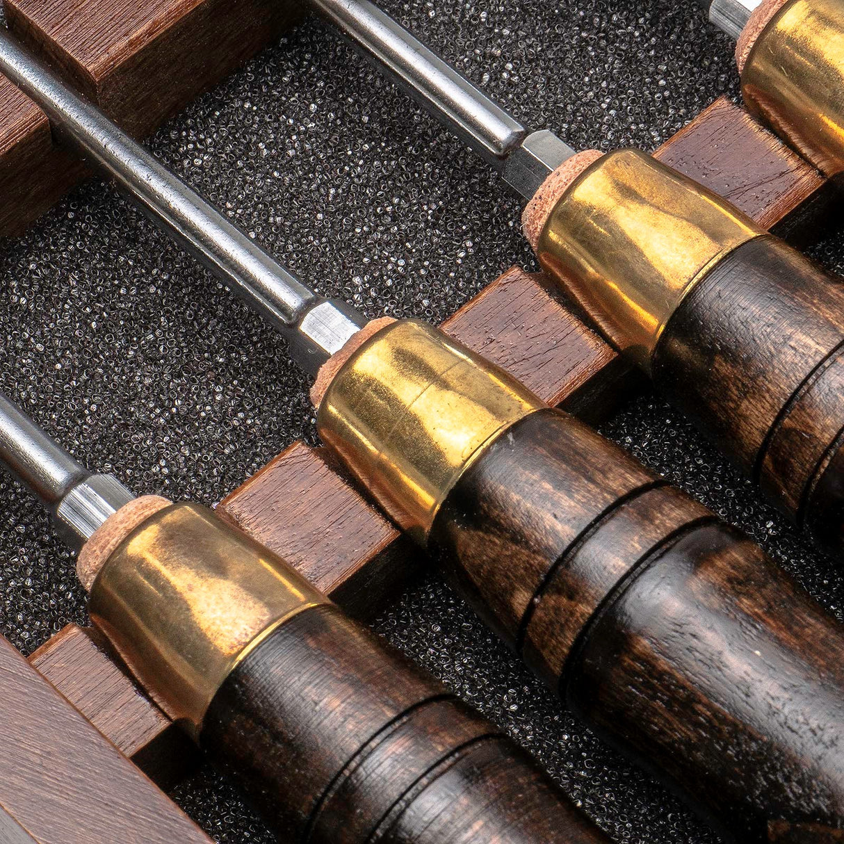 Narex 7-Piece Screwdriver Set in Wooden Case, Slotted, Phillips Head & PoziDriv, Australian Woodworking Tools Store