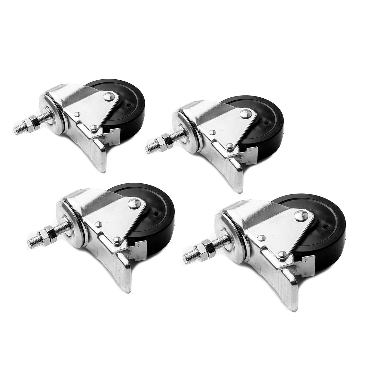 Sherwood Router Table Castor Wheels Set of 4 for easy mobility