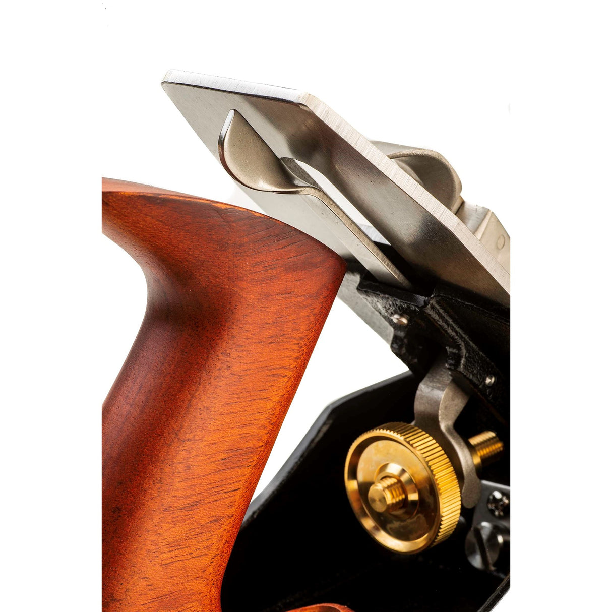 Luban No. 5-1/2 Jack Hand Plane showing adjustable blade angle and ergonomic design