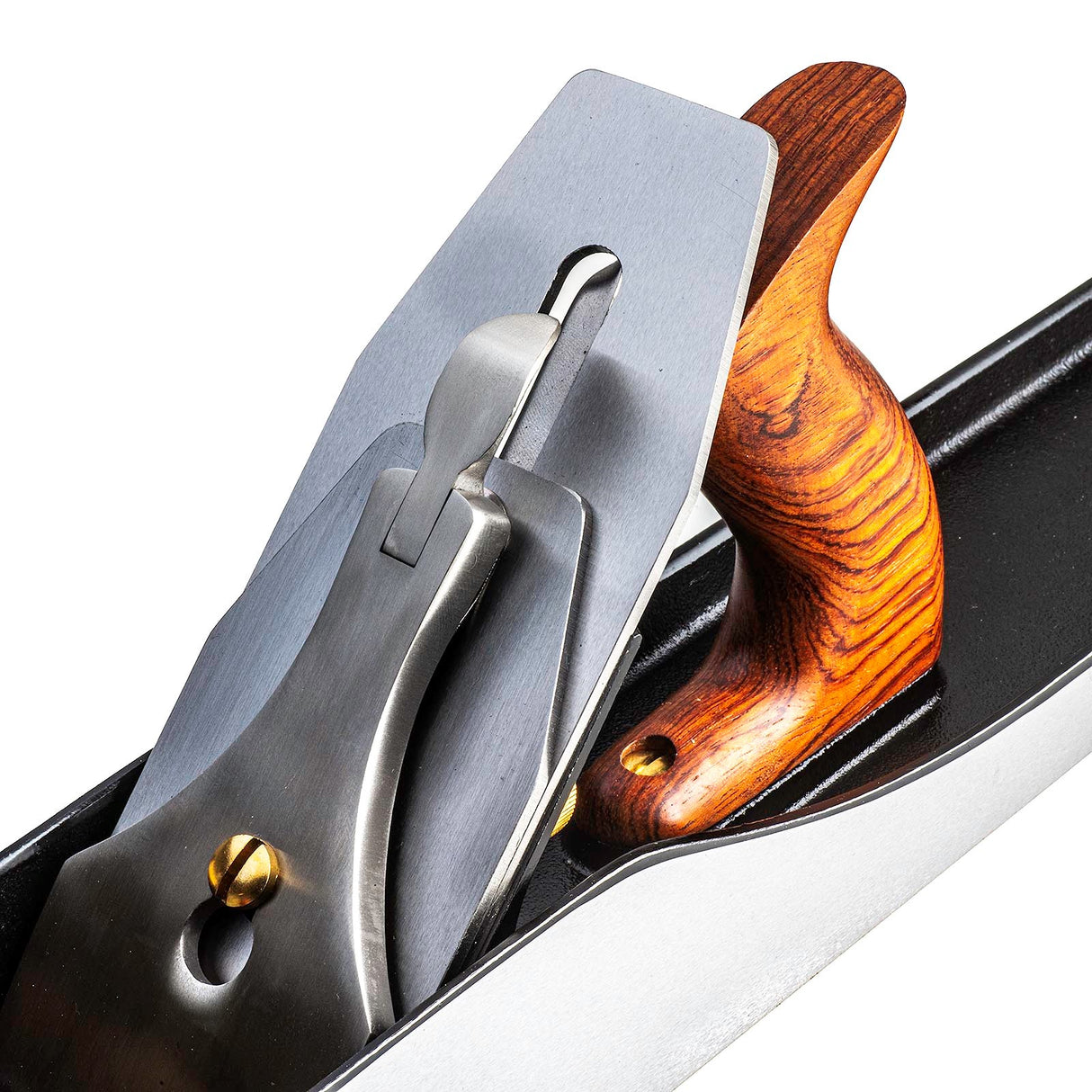 Luban No. 8 Jointing Hand Plane in action on a large wood surface