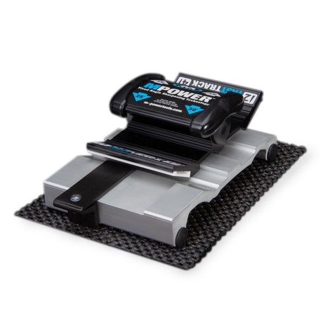 MPOWER FASTTRACK Chisel Sharpener System MK2 in action sharpening woodworking tool