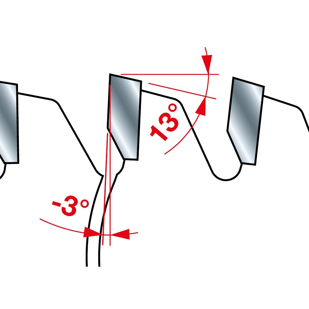 Freud 250mm Industrial Plastic Cut Off Saw Blade, negative cutting angle, for precise plastic panel cutting