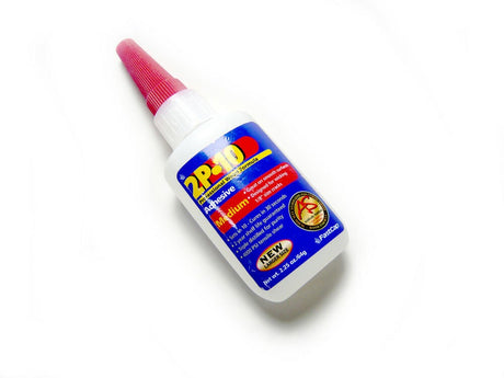 FastCap 2P-10 Medium Super Glue 63ml for woodworking and trades, medium viscosity for clean adhesion