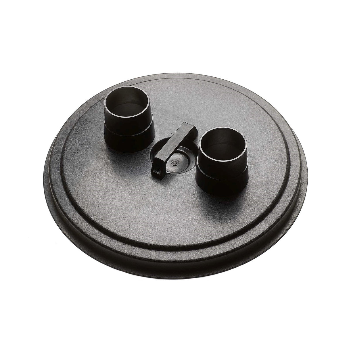 Sherwood Two-Stage Cyclone Dust Extractor Lid with Elbow for 4in Hose on white background