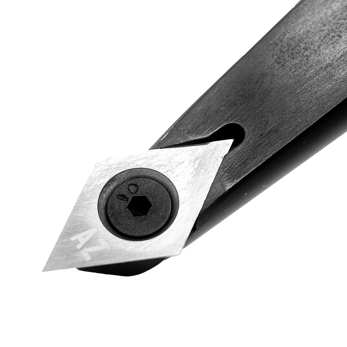 Crown Pro Detailer Carbide Tipped Woodturning Tool in action