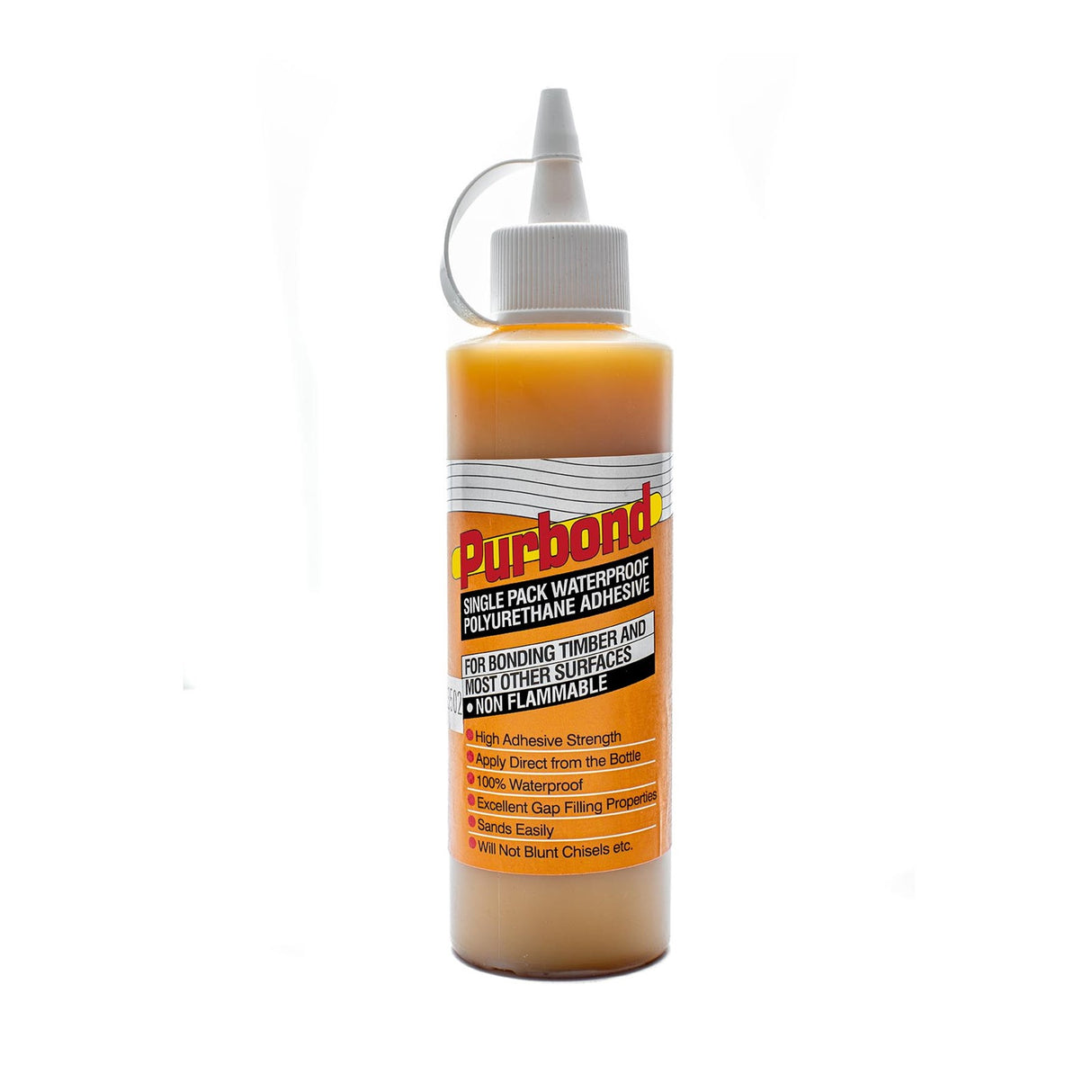 Purbond Original Polyurethane Glue - Waterproof adhesive application on timber samples