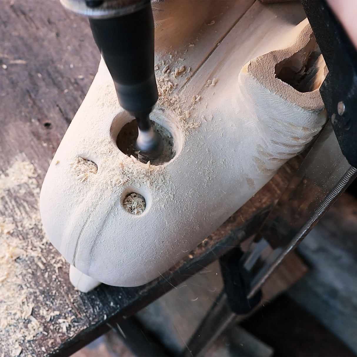 Arbortech Precision Carving System Starter Set - Ball Action Detail for Angle Grinders