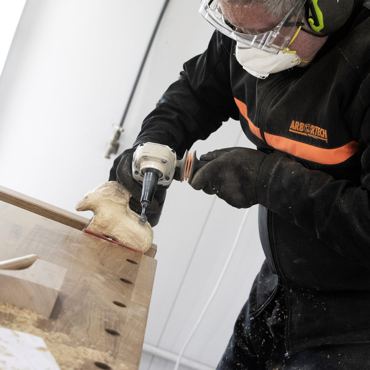 Arbortech Precision Carving System Starter Set showcasing ball action design