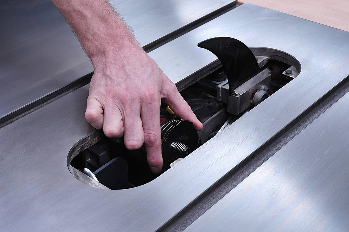 MicroJig BladeMatch Table Saw Arbor Shim Set - Set of 6 precision shims for perfect table saw alignment