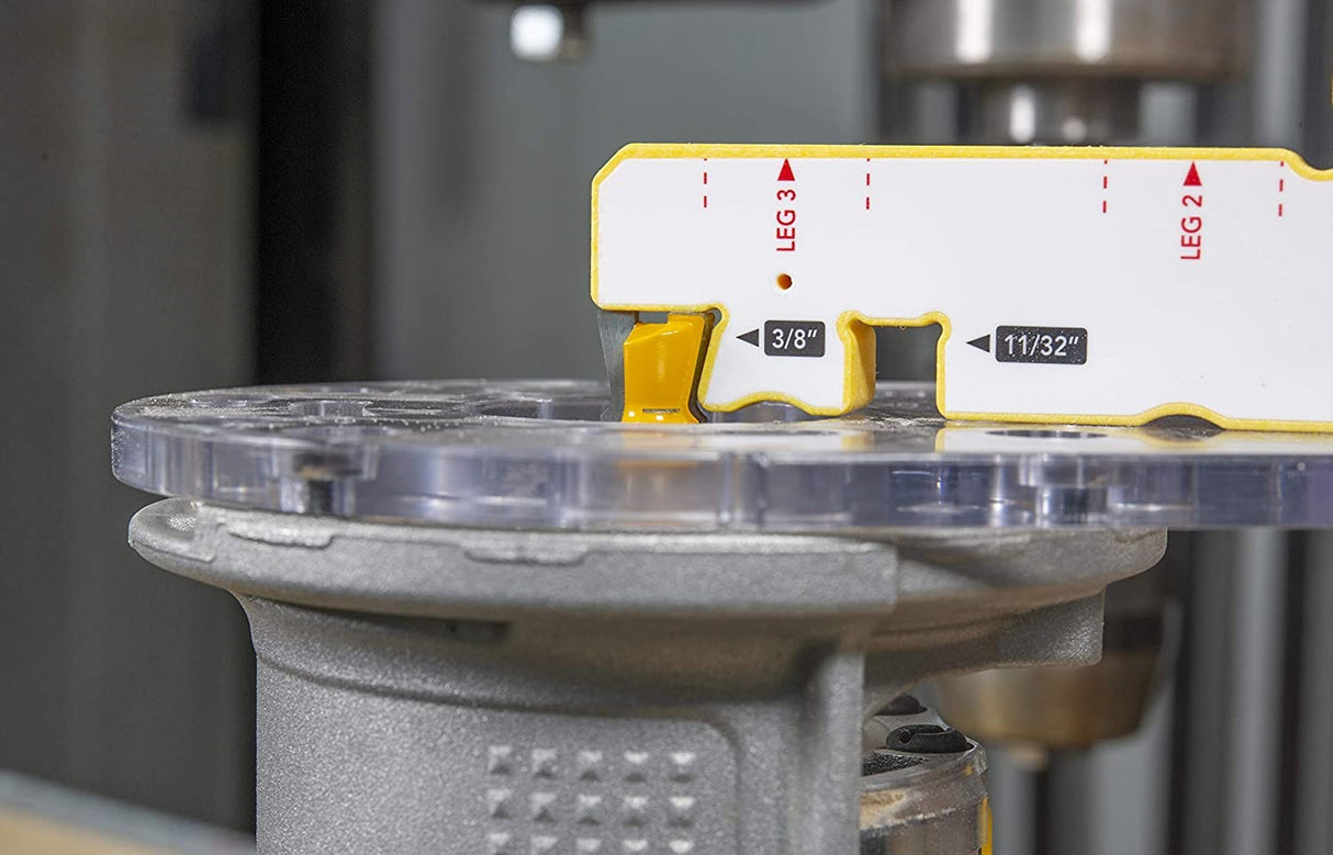 MicroJig MatchFit Dovetail Router Bit for Track Clamp System - 1/4in Shank, with rounded corners for clean Dovetail grooves