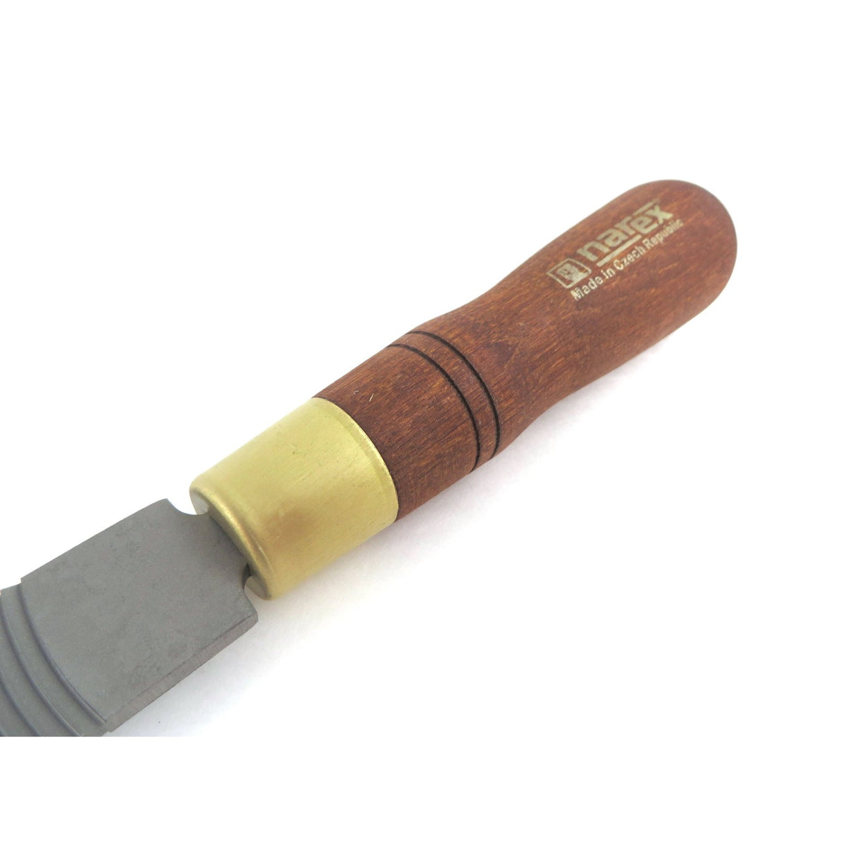 Narex Curved Milled-Tooth File for precise wood shaping and joinery refinement