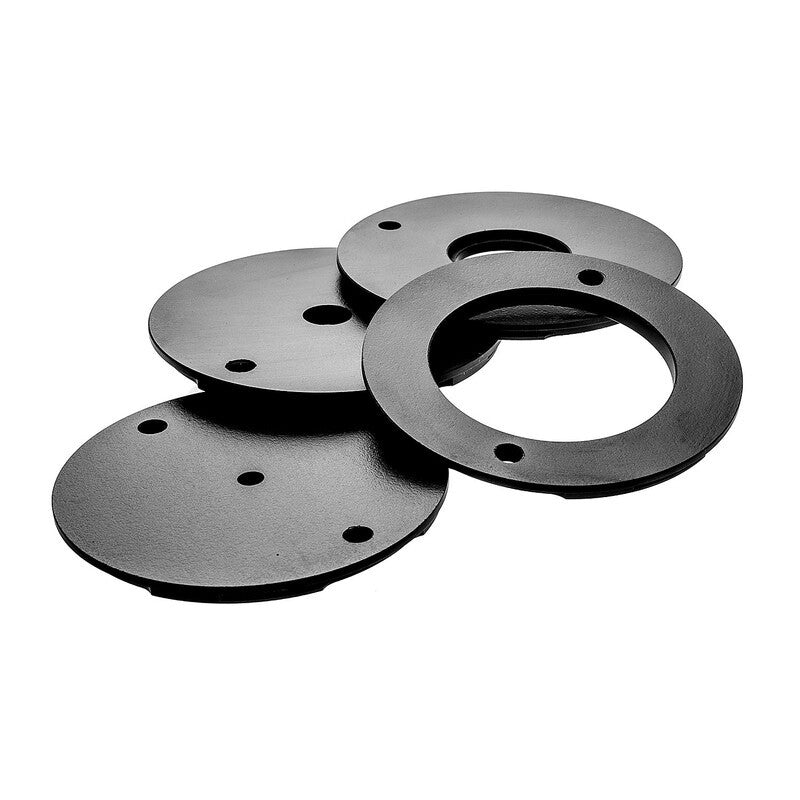 Sherwood Set of 4 Router Plate Insert Rings for Table Mounting