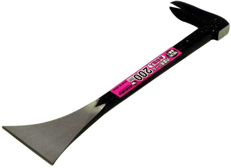 Bakuma Japanese Claw Bar Nail Puller Pry Bar made from premium tool steel with unique prybar end