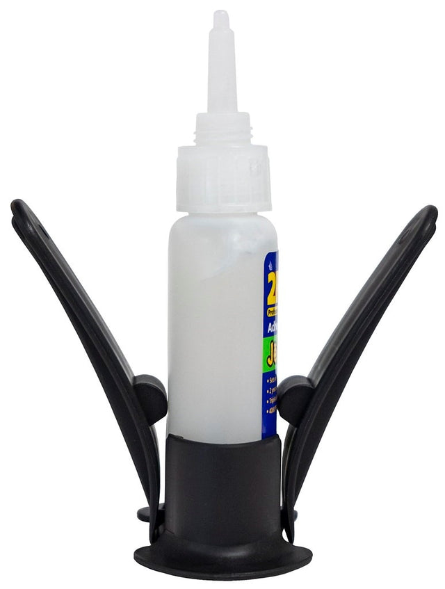 FastCap 2P-10 System Easy Squeeze Super Glue Applicator in use with enhanced squeezing wings