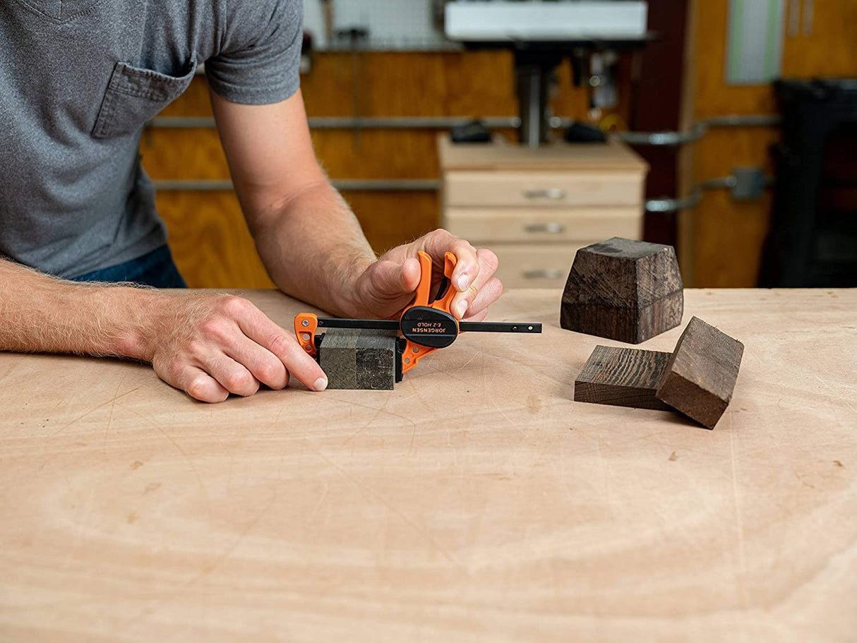 Pony Jorgensen E-Z HOLD 200mm Hobby Clamp with contoured grip and quick-release lever