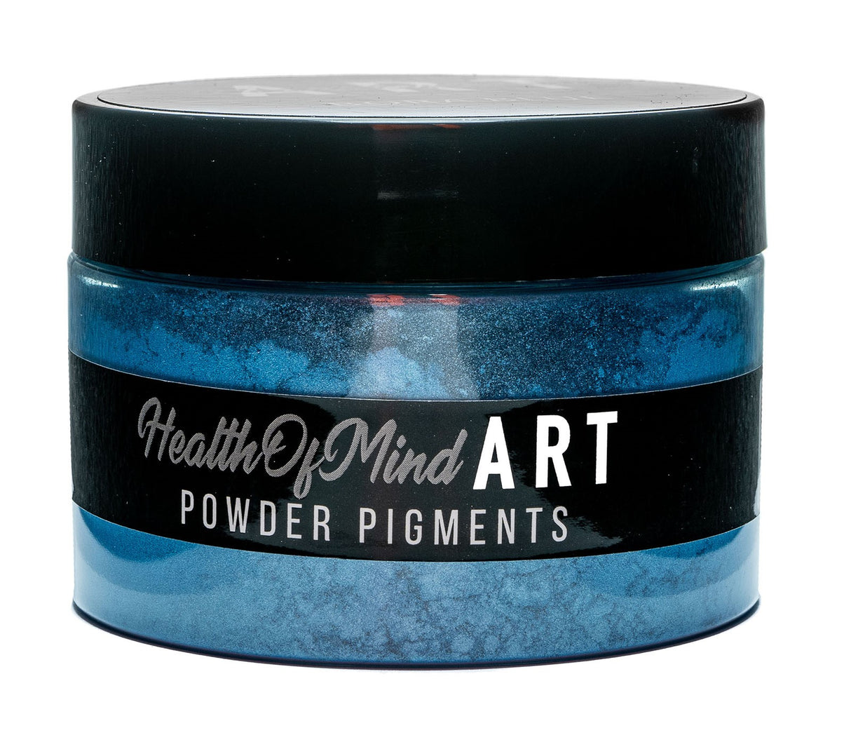 Blue pearlescent pigment mica powder for epoxy resin, ideal for large epoxy pours like river tables or serving boards