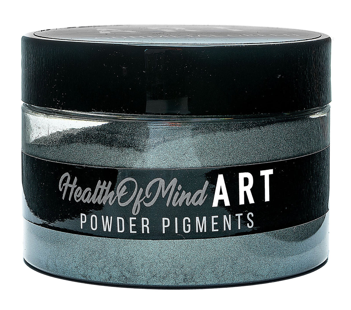 Health of Mind Art Gunmetal Green 50g Pearlescent Pigment Mica Powder for Epoxy Resin in packaging