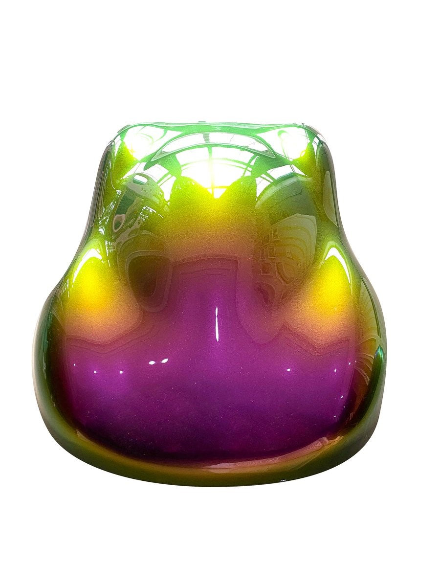 Health of Mind Art Super Chameleon Mica Pigment in purple, golden green, and jasper shades for epoxy resin