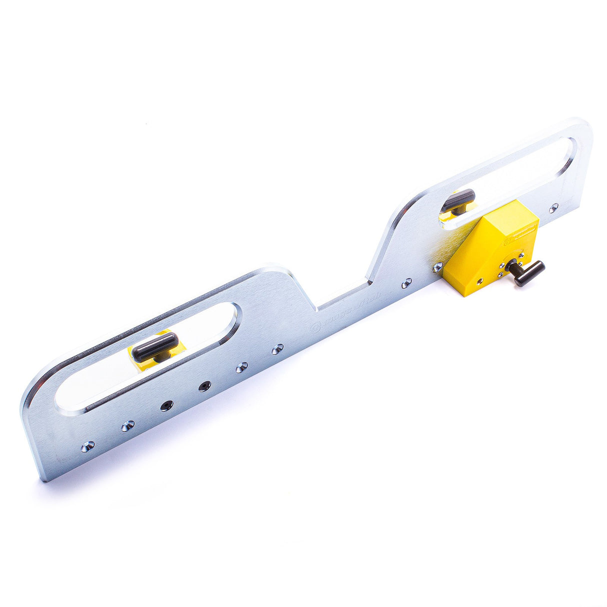 Magswitch Drill Press Fence Pro Steel Magnetic 533 x 109mm in workshop setting