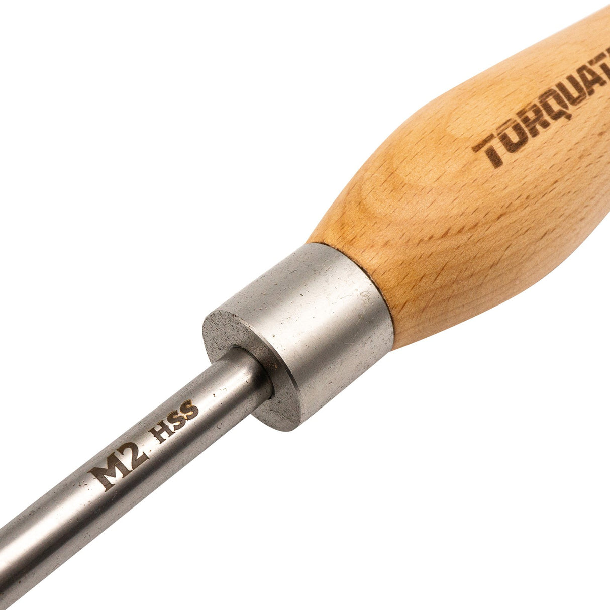 Torquata 10mm Spindle Gouge Chisel M2 HSS, versatile tool for woodturning coves, beads, and ogee curves