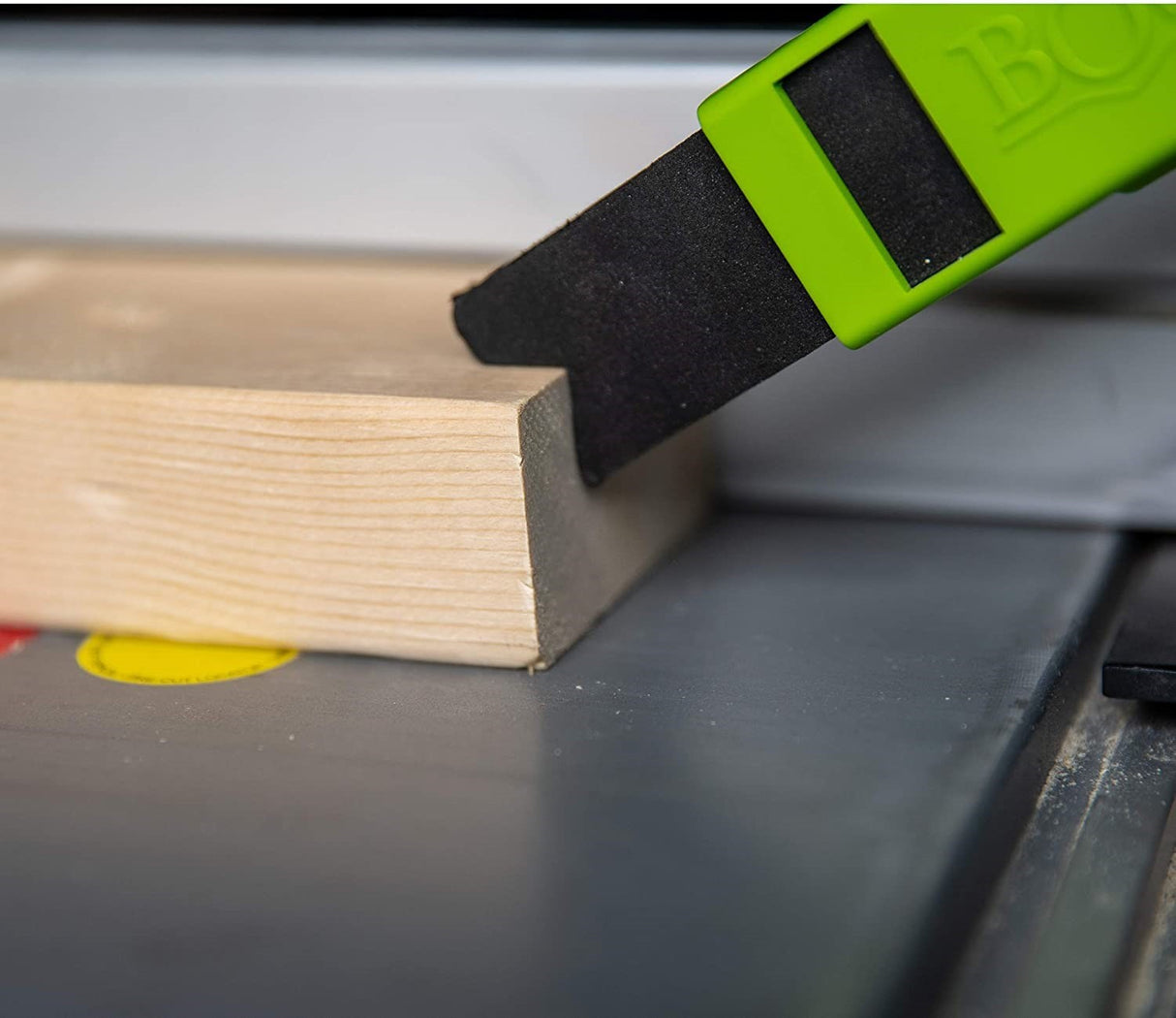 BOW Products PushPRO Push Stick with Replacement EVA Tips angled view