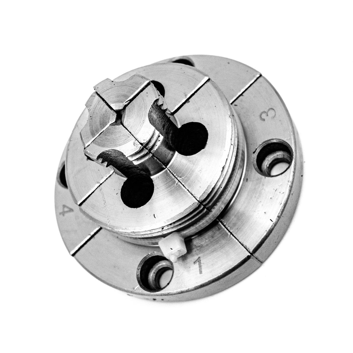 Torquata Mini Scroll Chuck 75mm Stepped Jaws Set - Securely grip wood on lathe