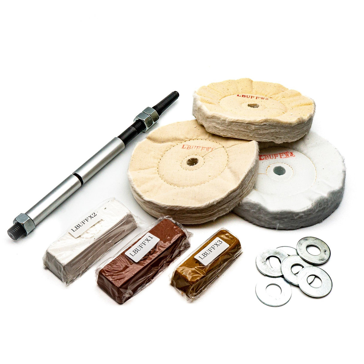 Torquata Triple Step Lathe Buffing Spindle for woodturning projects