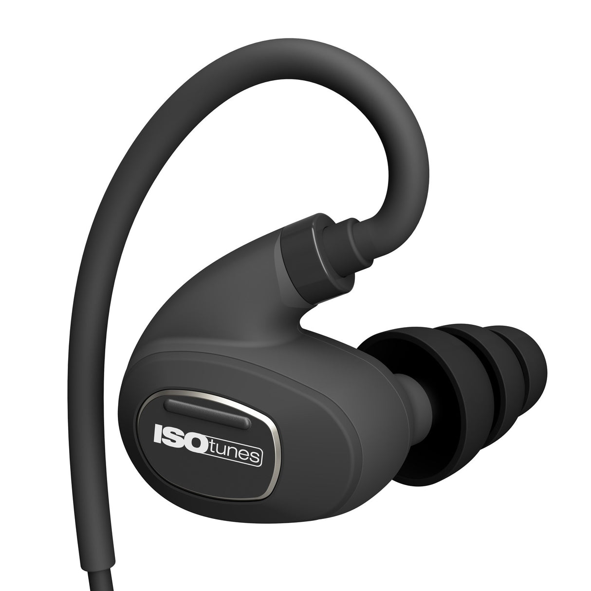 ISOtunes PRO 2.0 Bluetooth Noise-Isolating Earbuds in Matte Black for woodworking