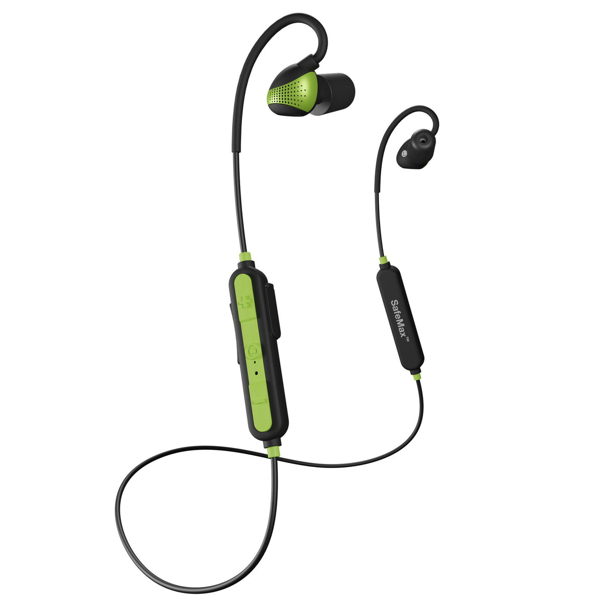 ISOtunes PRO Aware Bright Green Bluetooth Noise-Isolating Earbuds with Aware Technology
