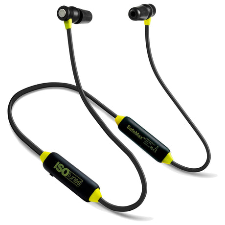 ISOtunes XTRA 2.0 Bluetooth Earbuds in Yellow/Black for Woodworkers