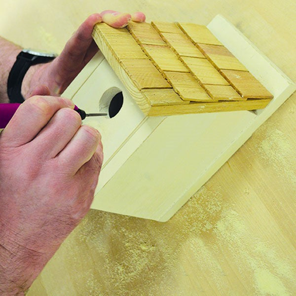 Milescraft FlexShaft XT rotary tool attachment with ergonomic pen grip for precise woodworking tasks