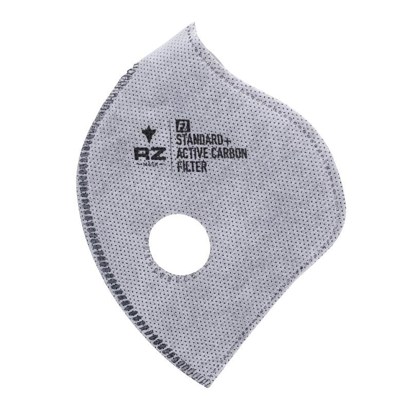 RZMask F1 Active Carbon Filters for M2 and M2.5 Dust Mask Pack of 3 - Close-up view of replacement filter for RZMask woodworking face mask
