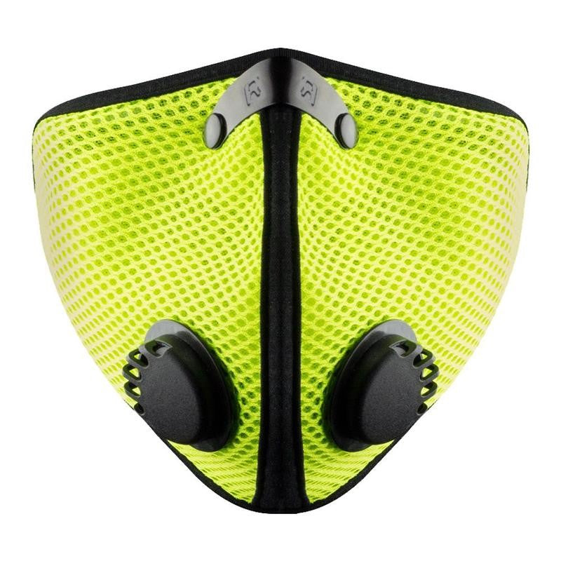 RZMask M2 Dust Face Mask in Green, ideal for woodworking in hot dusty workshops