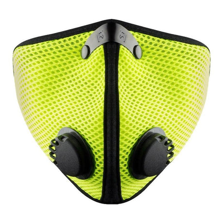 RZMask M2 Dust Face Mask in Green, ideal for woodworking in hot dusty workshops
