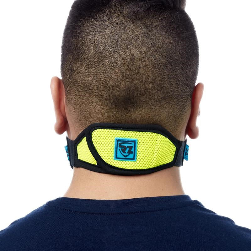 RZMask M2 Dust Face Mask in Safety Green, suitable for hot dusty workshops