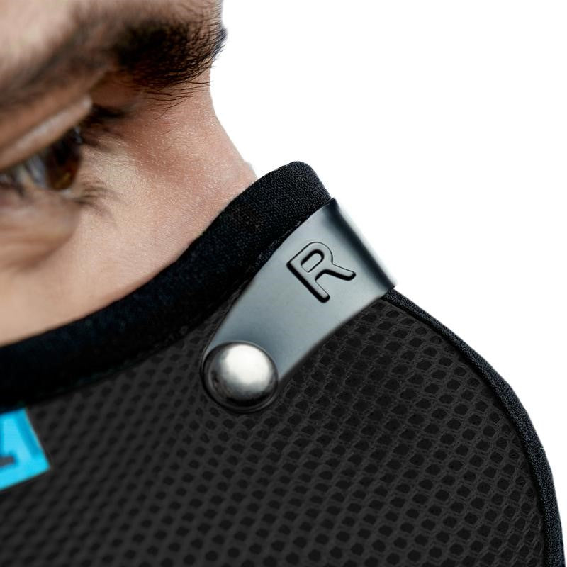 RZMask M2.5 Breathable Mesh Dust Face Mask in Black, ideal for woodworking in hot dusty environments