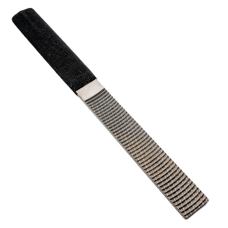 Wataoka Japanese Flat Rasp 150mm for fine woodworking, double-sided, made in Hiroshima, Japan