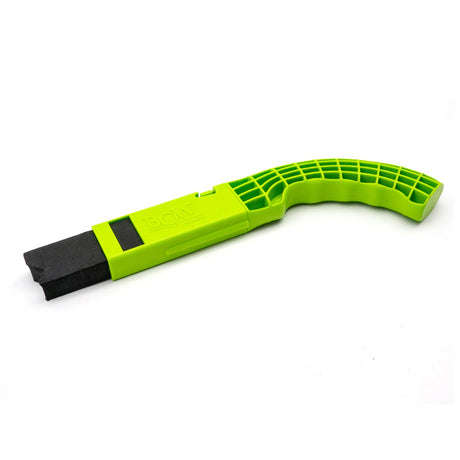 BOW Products PushPRO Mini Push Stick with Reversible EVA Tip woodworking tool in action