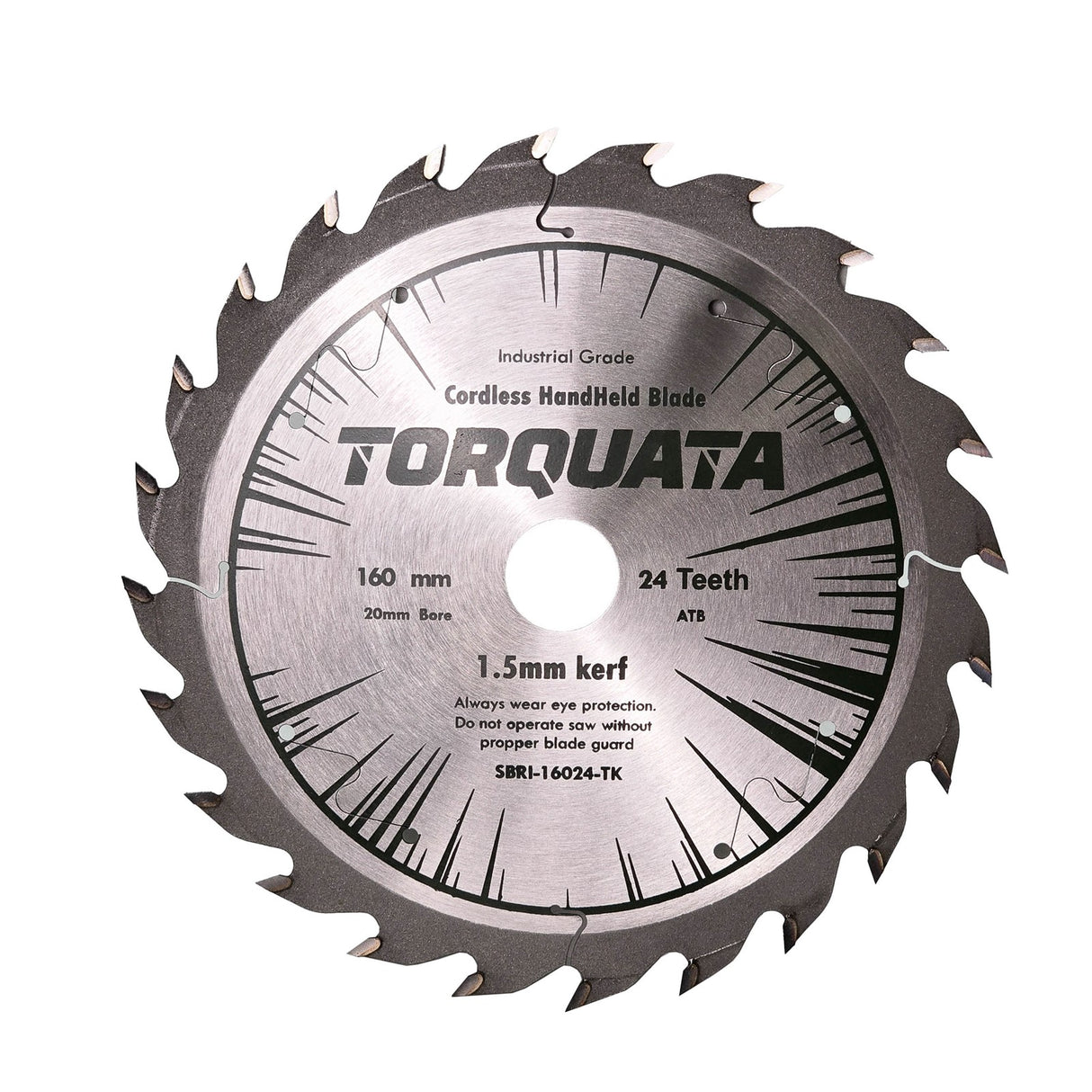 Torquata 160mm Extra Thin Kerf Rip Cut Circular Saw Blade for Circular Power Saws